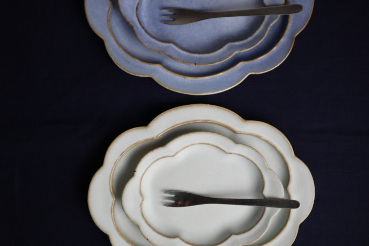 Flower Cloud Plate - Norio Nakabayashi Collection