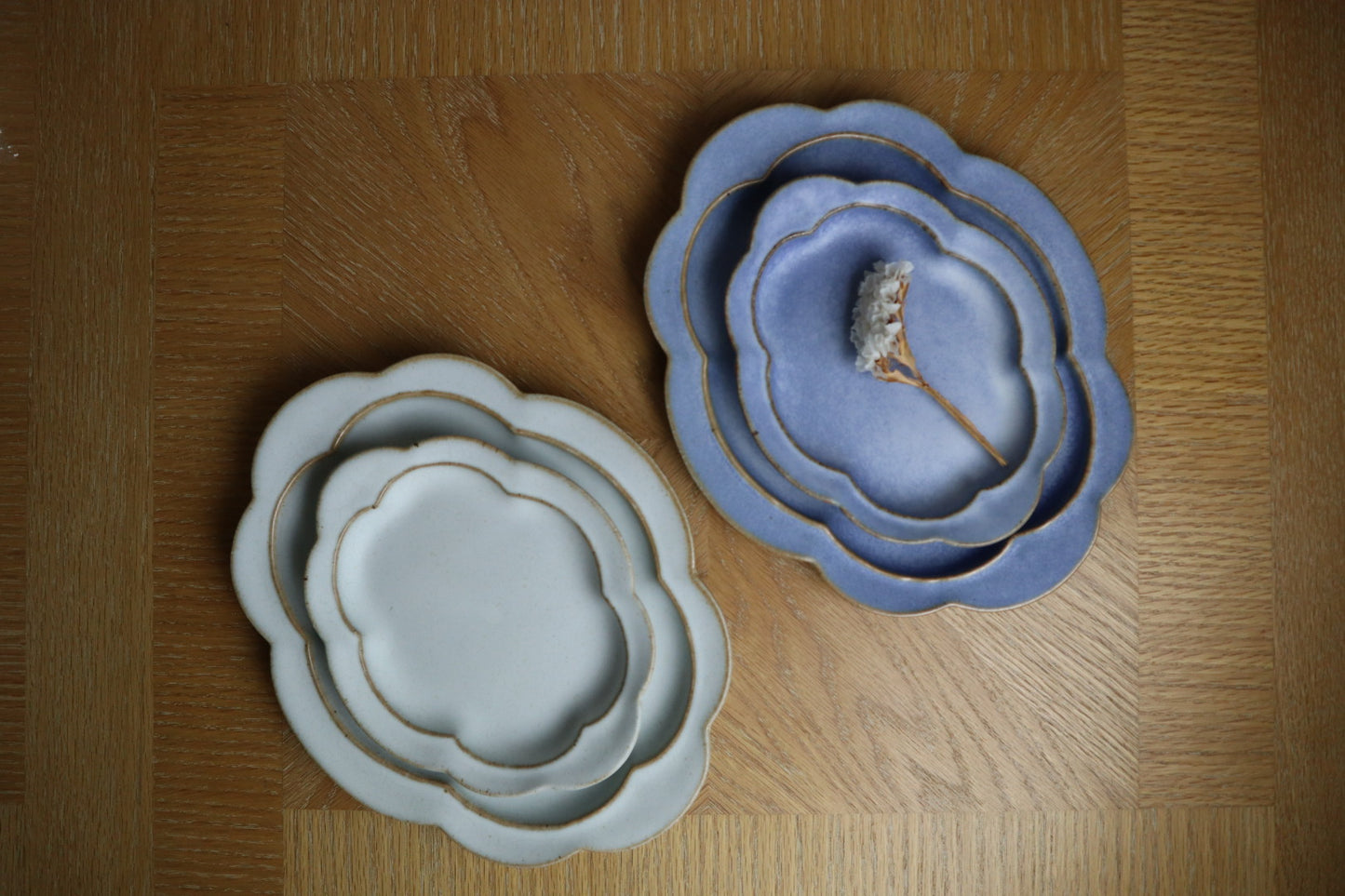 Flower Cloud Plate - Norio Nakabayashi Collection