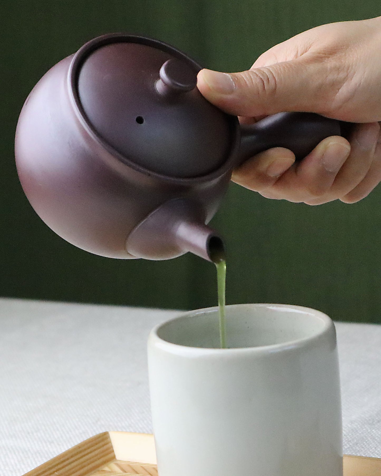 Banko-ware Kyusu Teapot