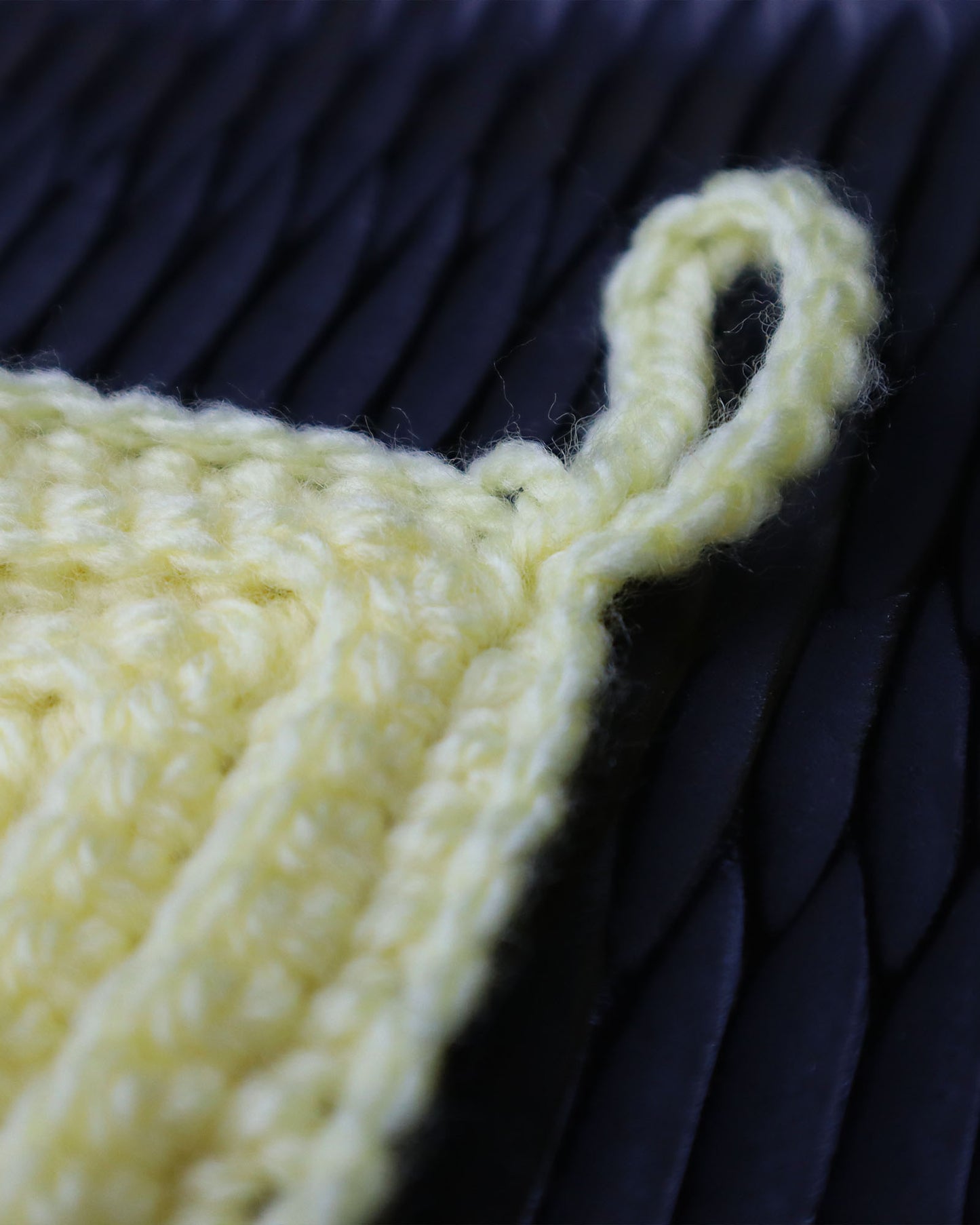 Crocheted Tea Leaf Sponge