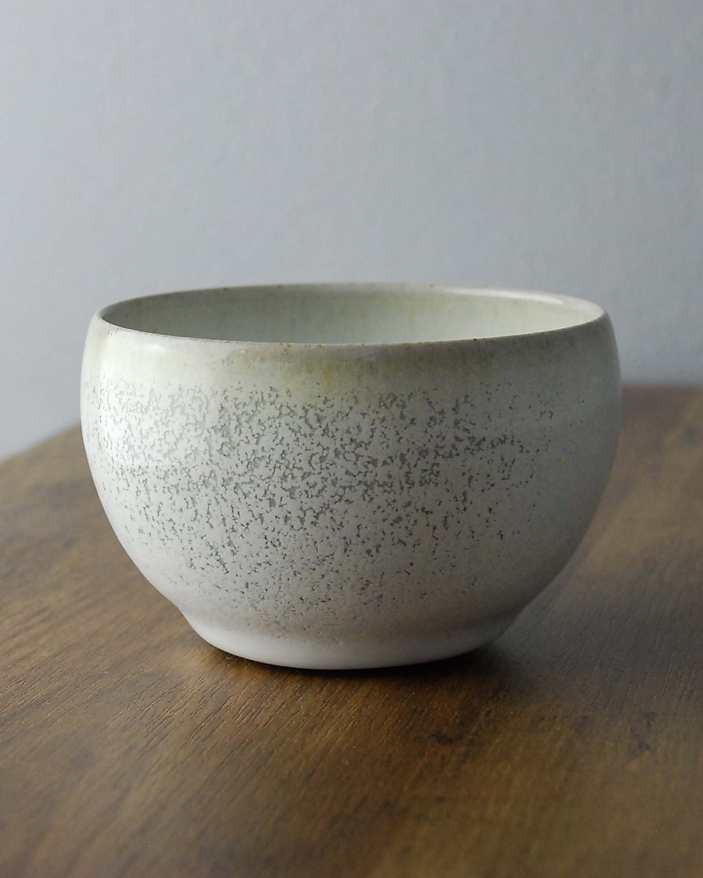 Zansetsu "Remaining Snow" Teabowl - Crystal