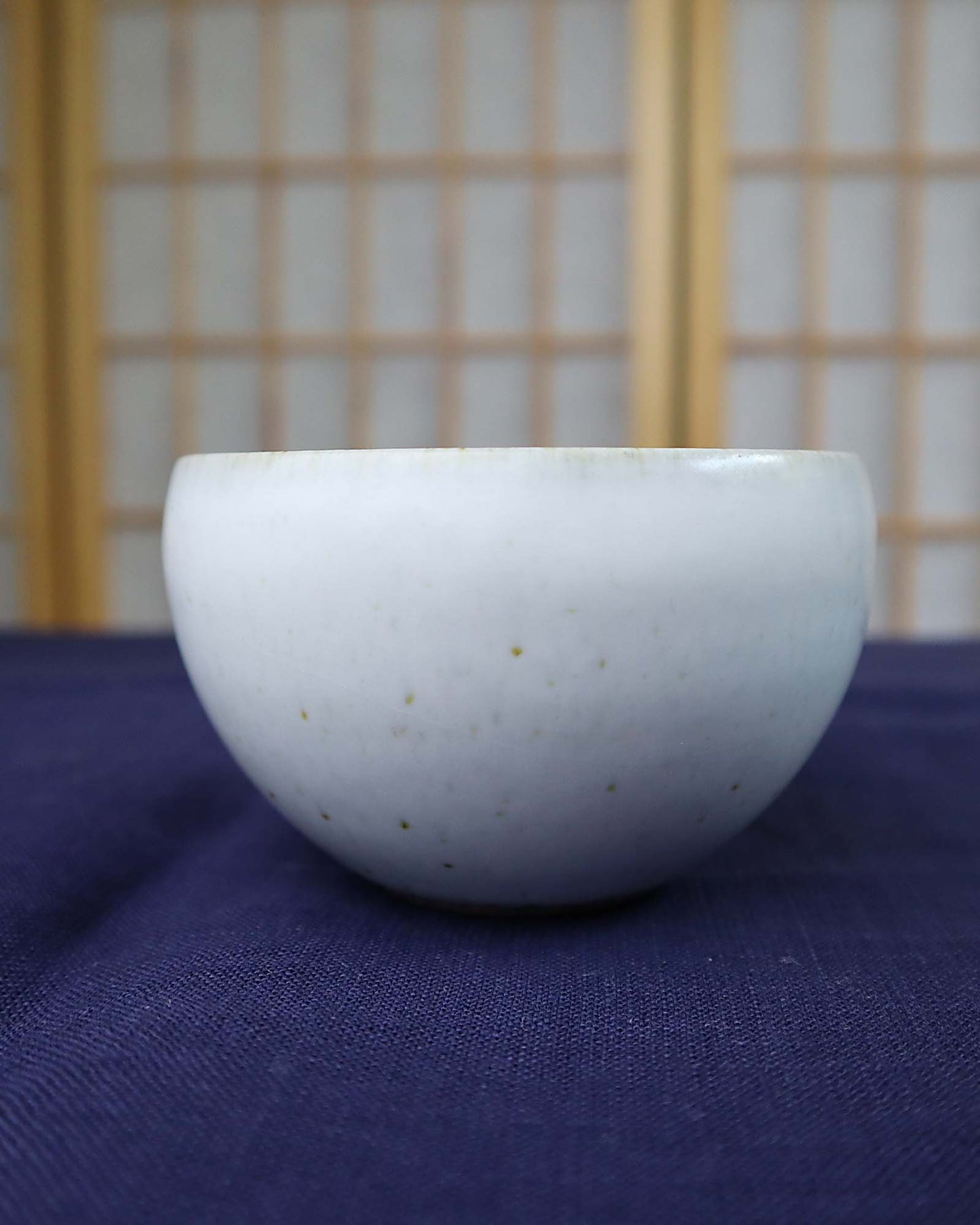 Zansetsu "Remaining Snow" Teabowl - Matte