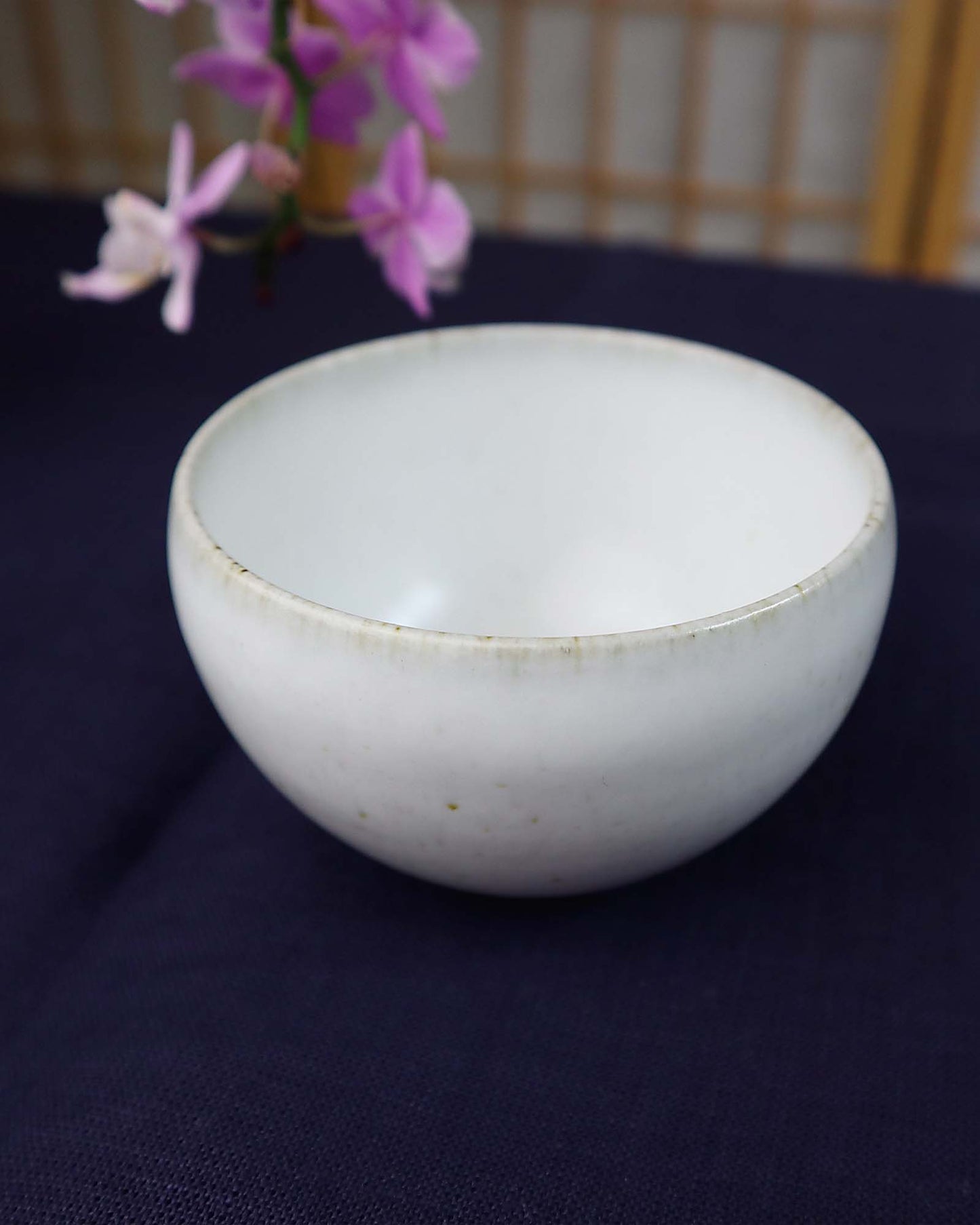 Zansetsu "Remaining Snow" Teabowl - Matte